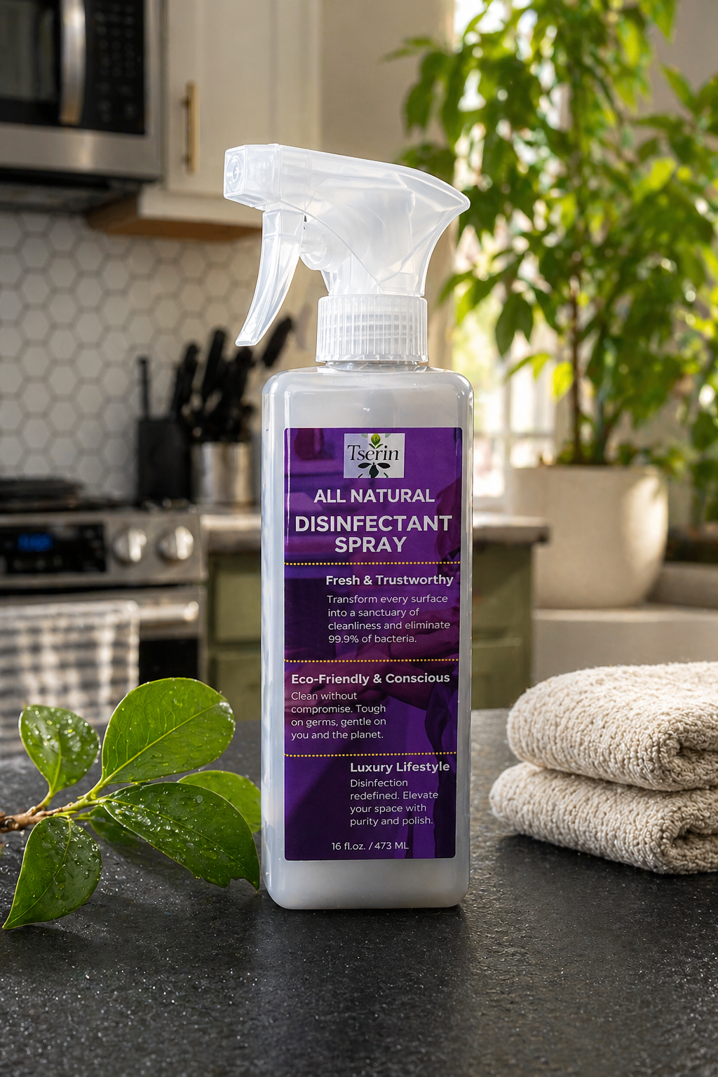 All Natural Disinfectant Spray