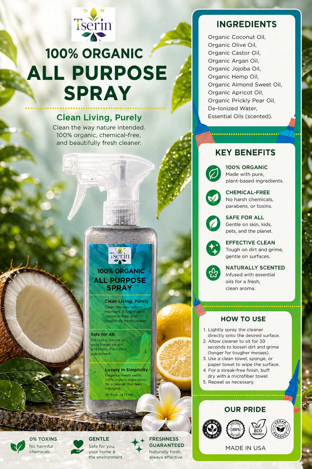 Organic All Purpose Spray