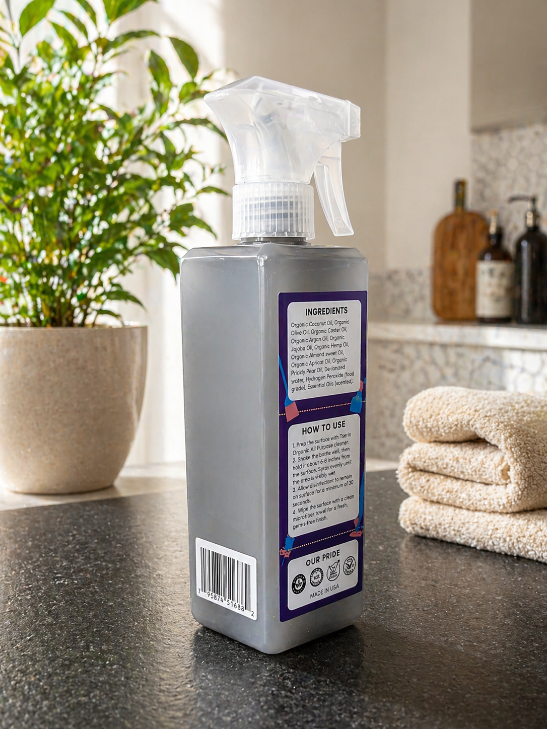 All Natural Disinfectant Spray